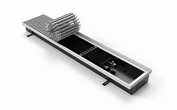 Конвектор Vitron с естественной конвекцией без вентилятора (глубина 110мм, ширина 200мм, длина 3000м